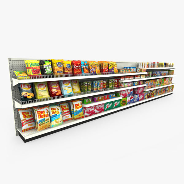 grocery shelves retail max